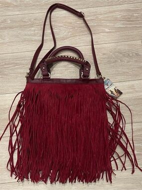 Heritage West Fringed Crossbody